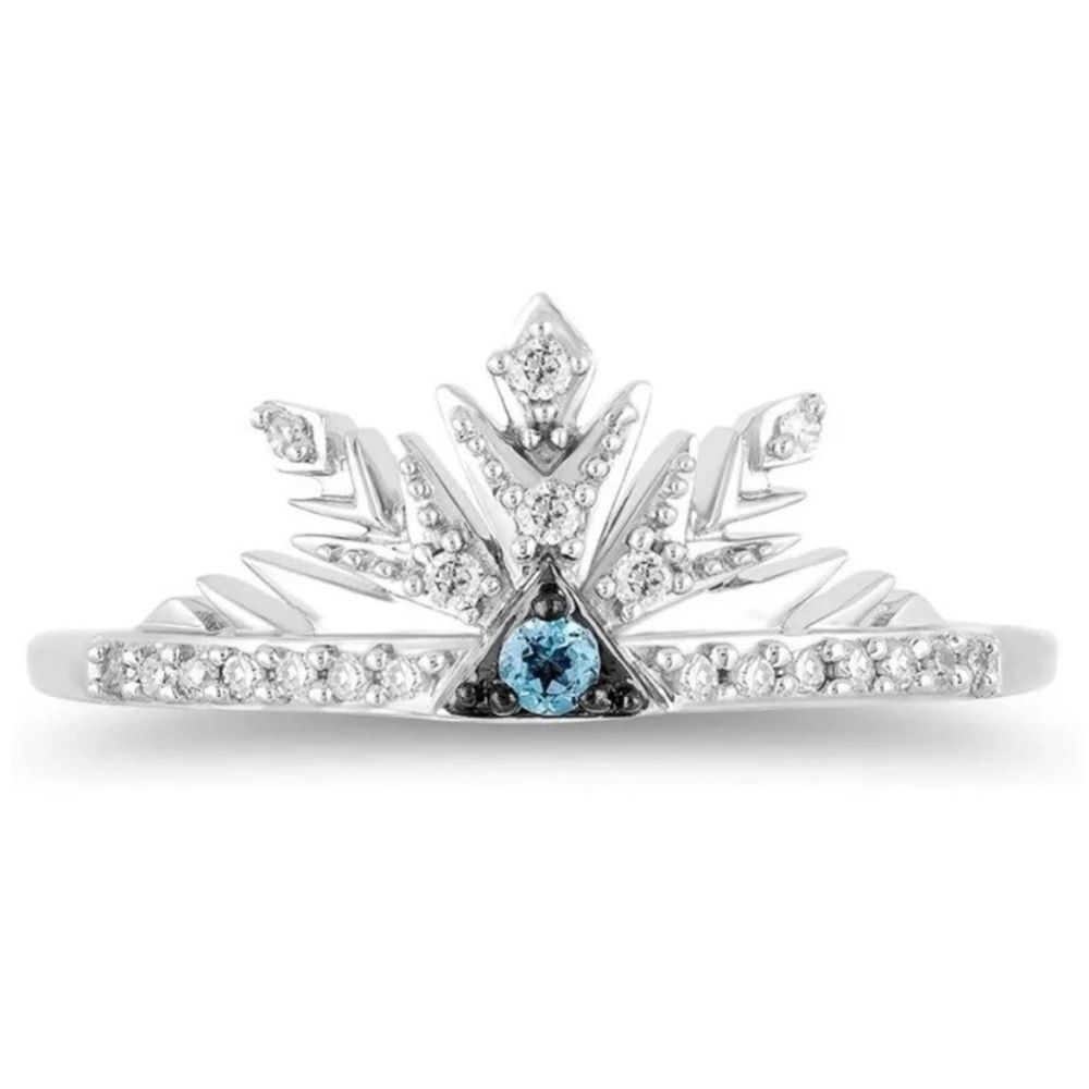 Enchanted Disney Frozen Natural Diamond Ring